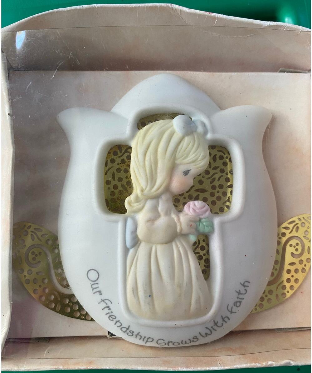 Enesco 2000 Precious Moments Our Friendship Grows With Faith 833533 Vintage